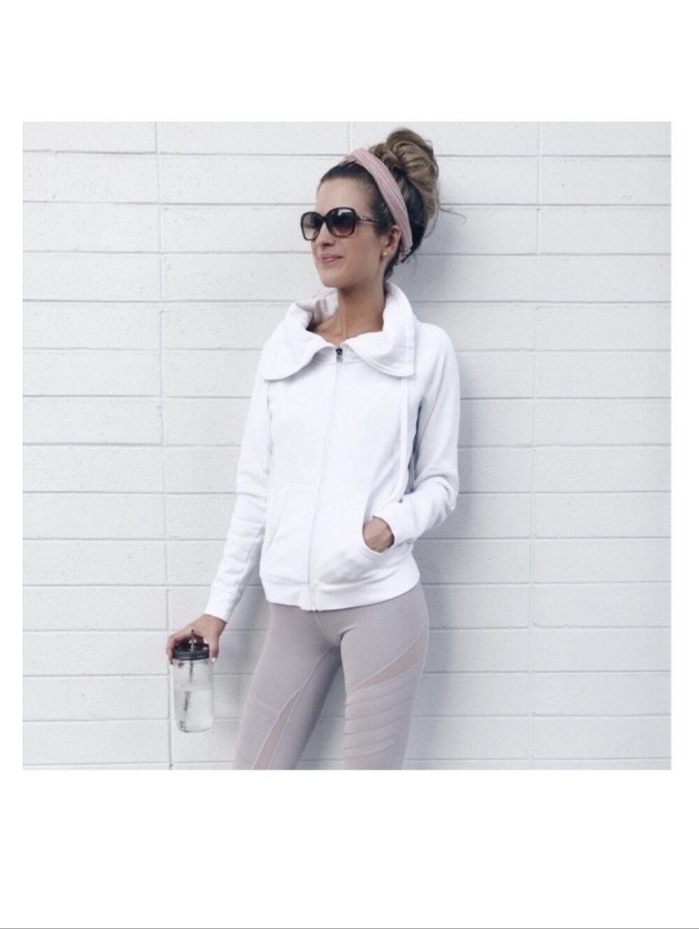ZELLA Nordstrom Old School Daydream Jacket In White Medium